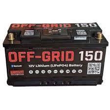 OFF-GRID 150: 150Ah/150A 12V Lithium Leisure Battery