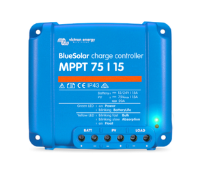 Victron BlueSolar Solar PV 75/15 75V 15A MPPT Charge Controller Regulator – 12V